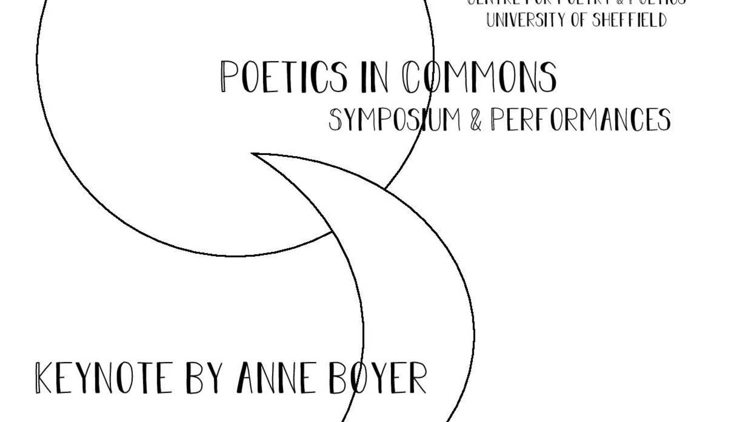 Thumbnail for Poetics in commons | Poetry and Poetics and Creative Writing 