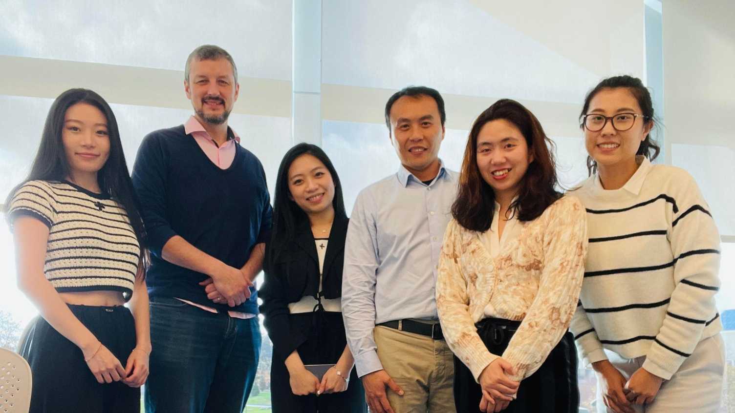 Thumbnail for Dr Yichuan Wang spearheads research visit to the University of Massachusetts Amh…