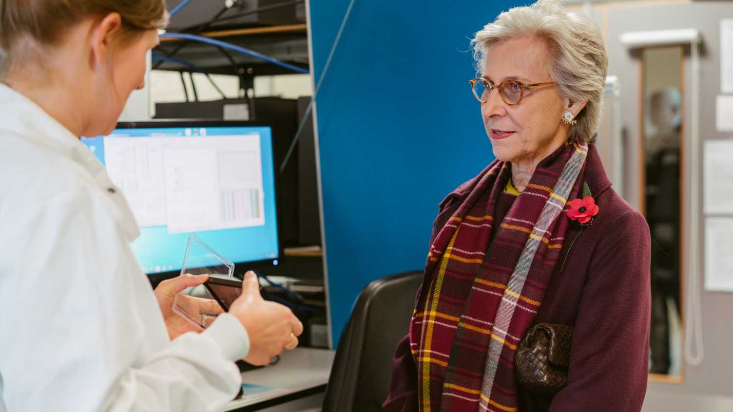 Thumbnail for The Duchess of Gloucester explores pioneering Parkinson's research at SITraN | N…