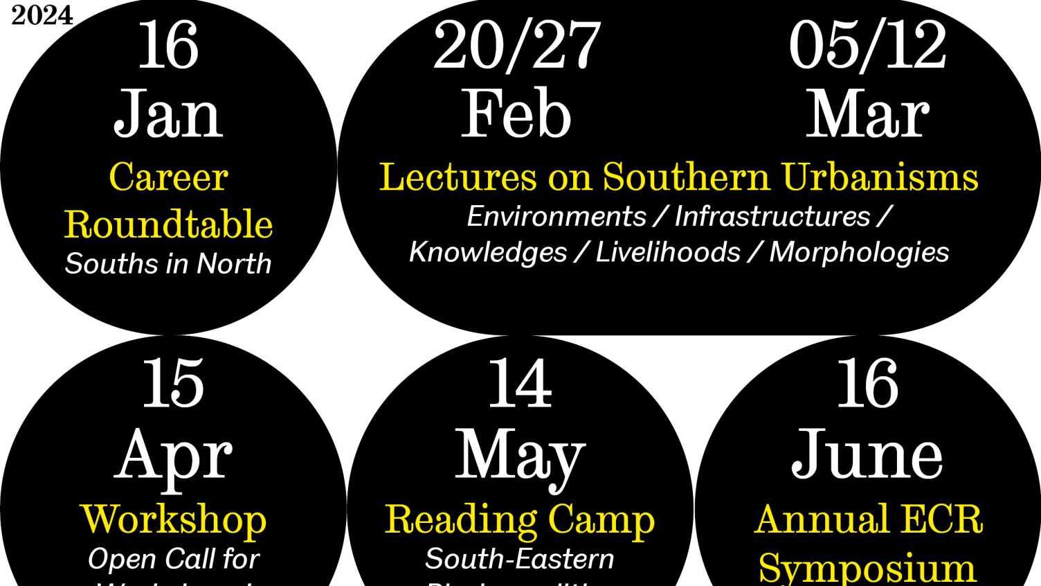 Thumbnail for The Southern Theorising Group events for 2023/2024! | Urban Institute 