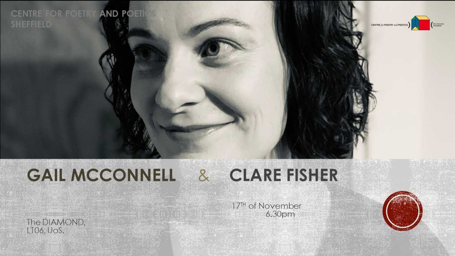 Thumbnail for Centre for Poetry an Poetics Presents: Clare Fisher and Gail Mc Connell | Poetry…