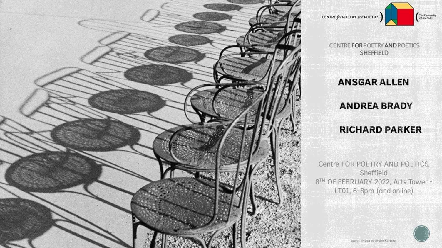 Thumbnail for Centre for Poetry and Poetics (Spring, 2022-Series’ Opening event | Poetry and…