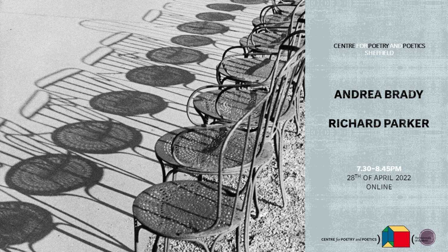 Thumbnail for Centre for Poetry and Poetics: A Reading with Andrea Brady and Richard Parker | …