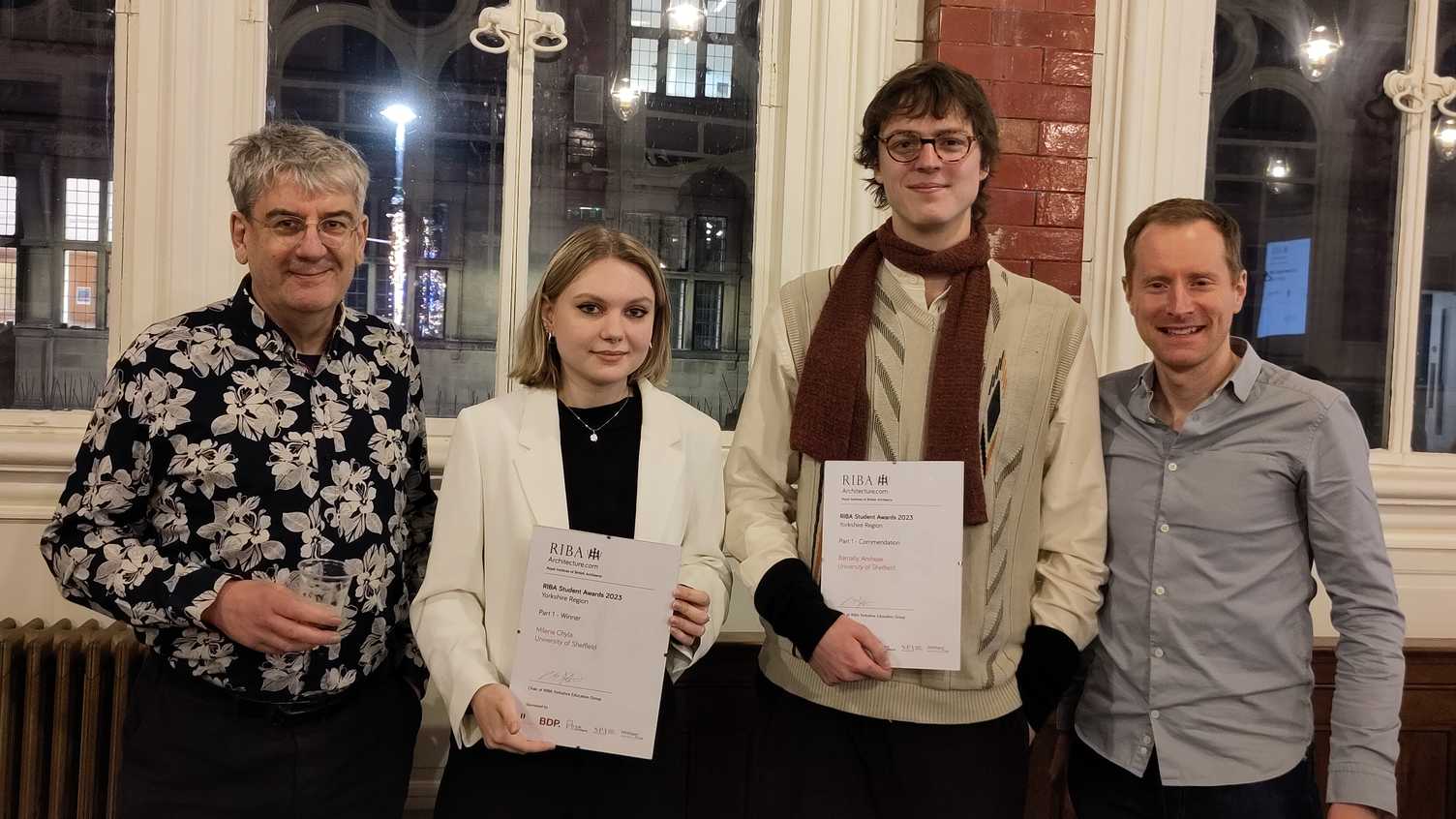 Thumbnail for Student success at Yorkshire RIBA Student Awards 2023 | Architecture and Landsca…