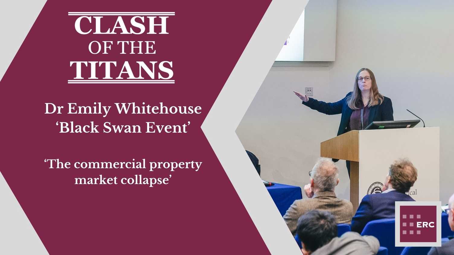 Thumbnail for Dr Emily Whitehouse speaks at the Economic Research Council's annual 'Clash of t…