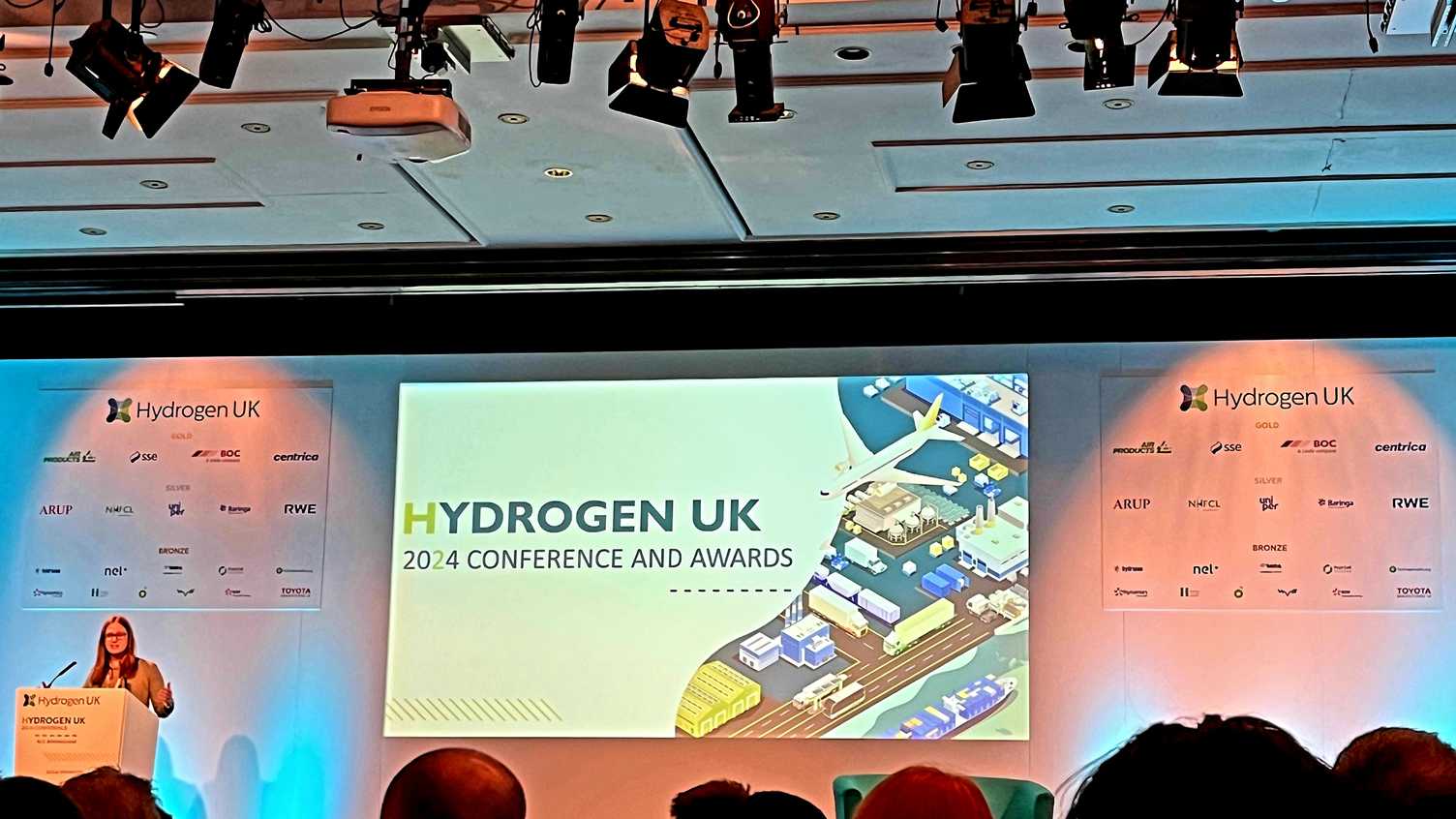 Thumbnail for Liang Kong attends the 2024 Hydrogen UK Conference | AREC 
