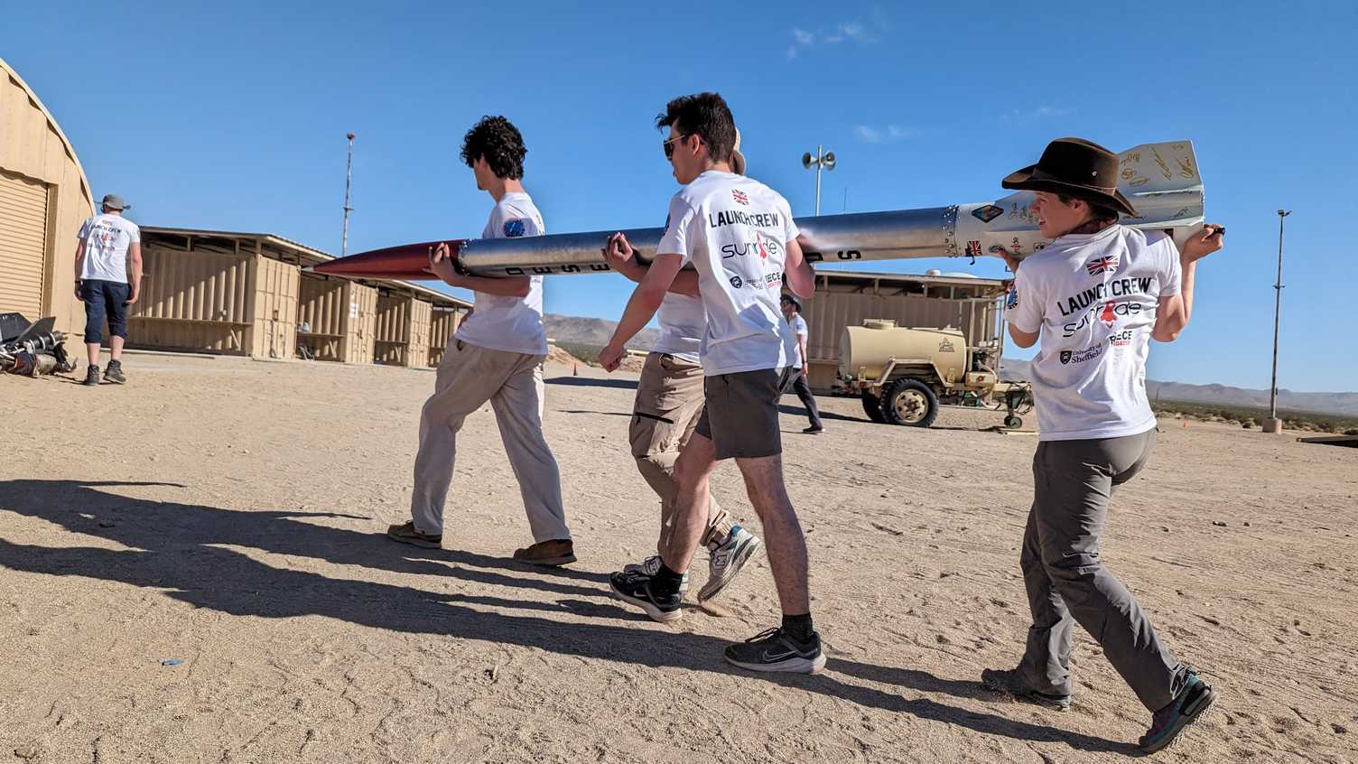 Thumbnail for Record-breaking rocket launched by University of Sheffield students | News 