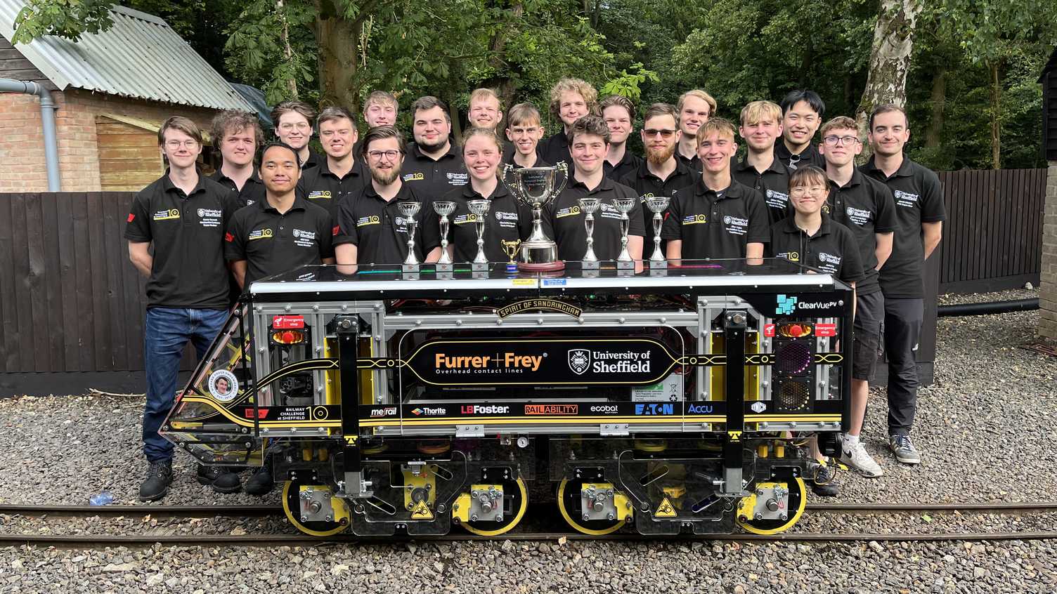 Thumbnail for Supporting undergraduates: Railway Challenge at Sheffield | AMS CDT 