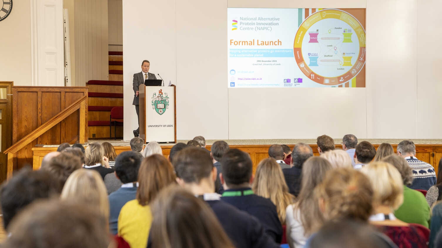 Thumbnail for The National Alternative Protein Innovation Centre (NAPIC) officially launches |…