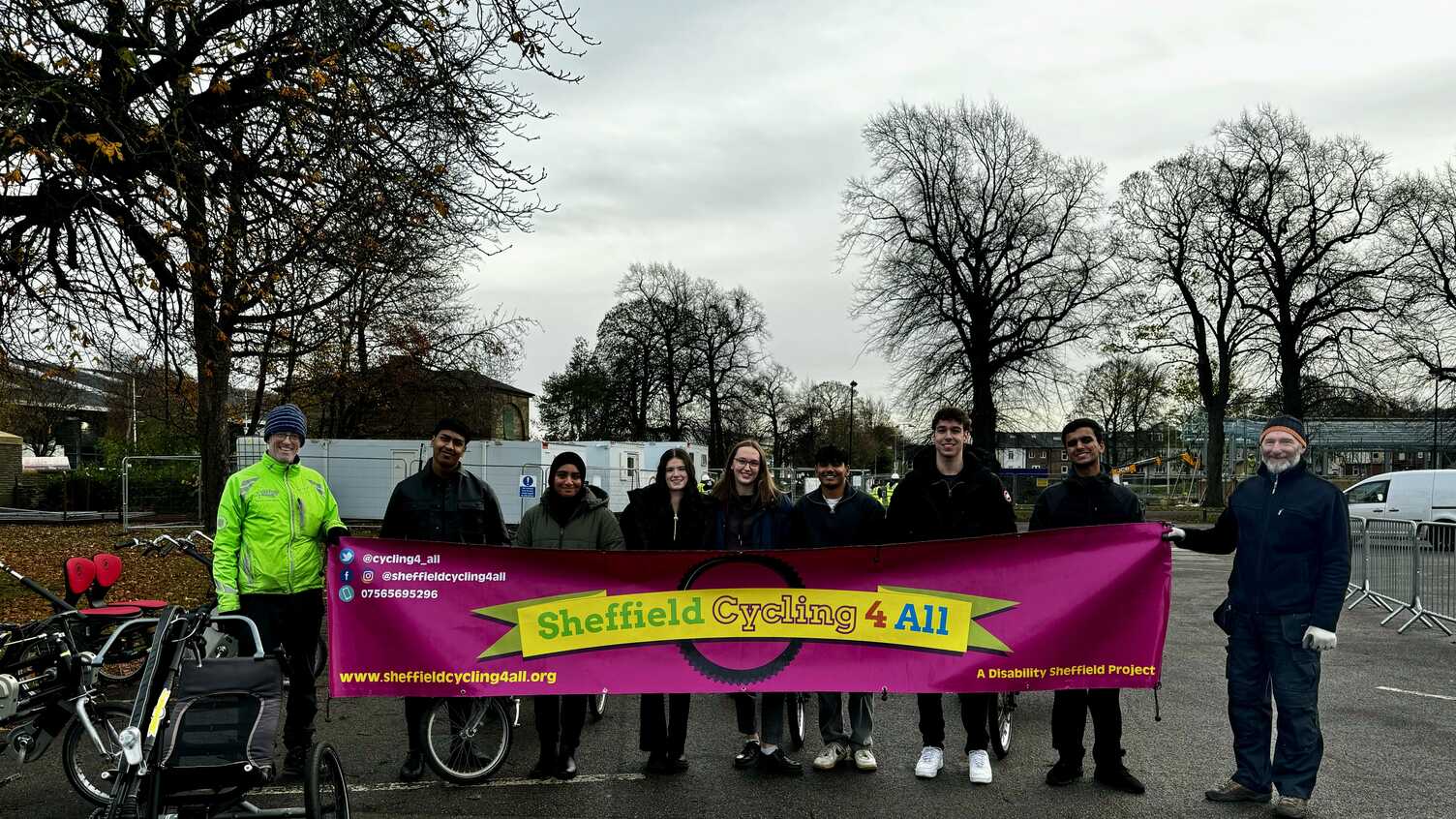 Thumbnail for University of Sheffield students win Modeshift National Sustainable Travel Award…