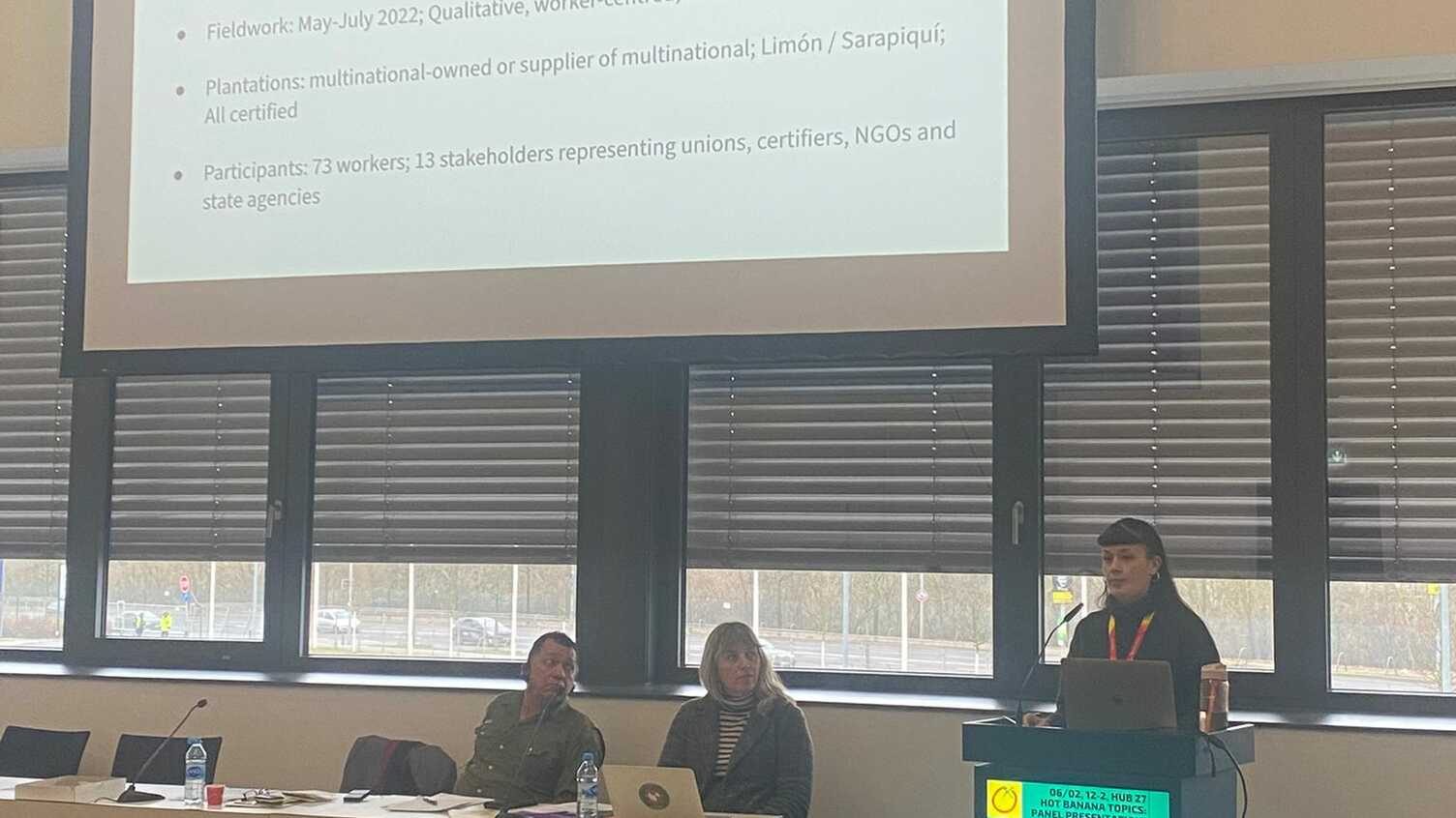 Thumbnail for SPERI impact: Remi Edwards presents research at Fruit Logistica 2025 | SPERI 