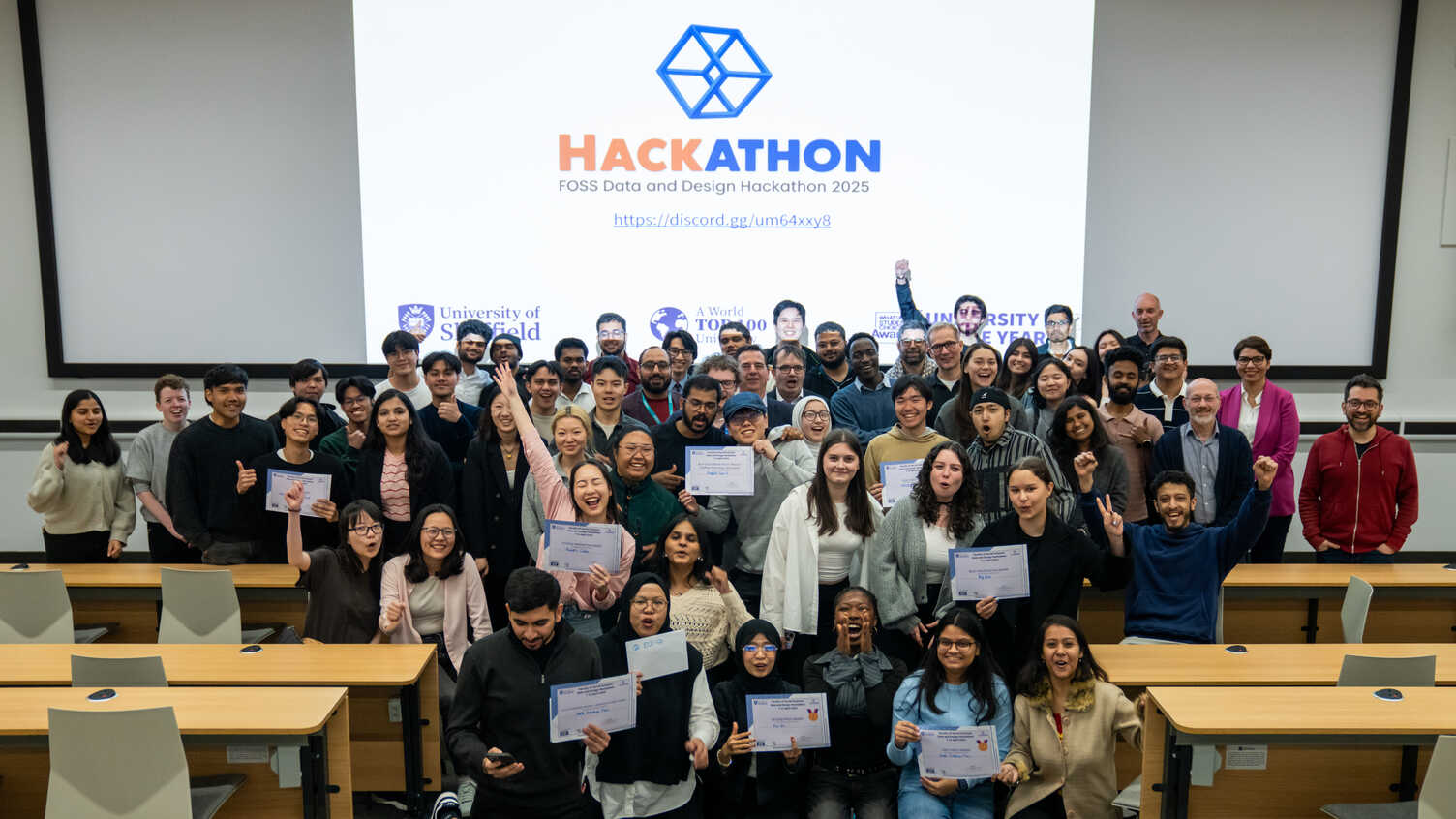 Thumbnail for University of Sheffield's Data and Design Hackathon: Showcasing Interdisciplinar…