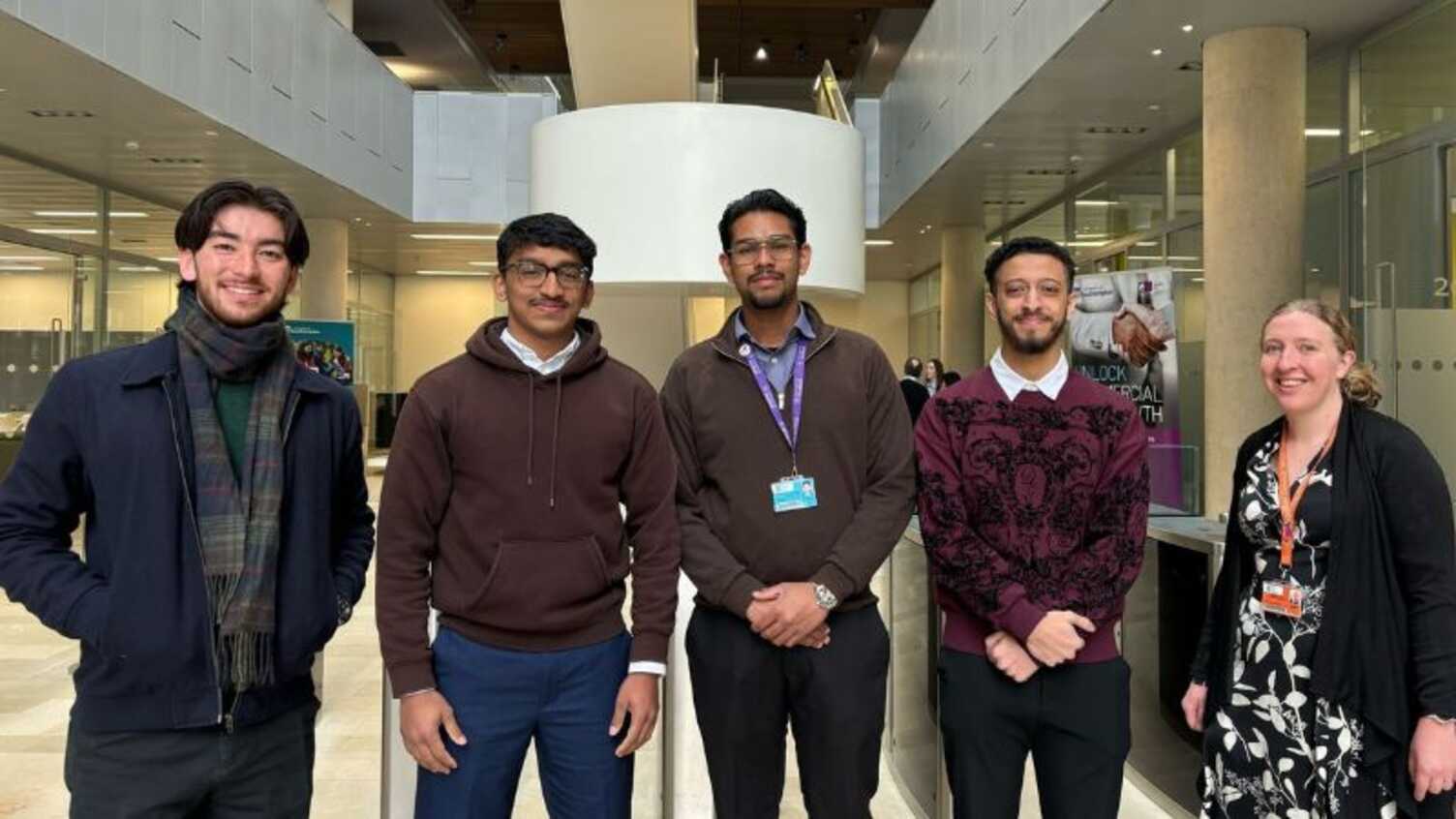 Thumbnail for Management School students reach the final of the Universities Business Challeng…