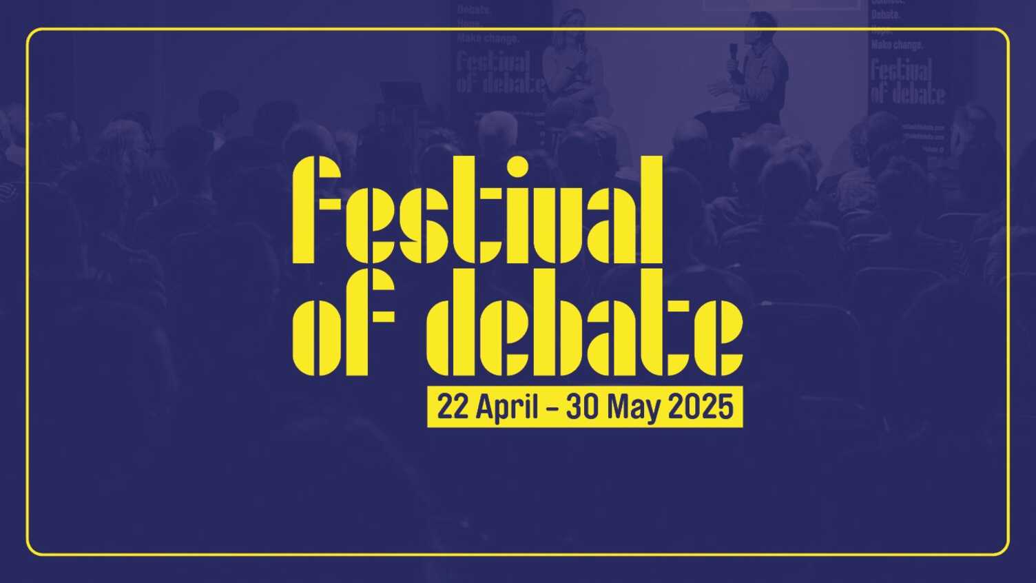 Thumbnail for Grantham Centre at Festival of Debate 2025 | Grantham Centre 