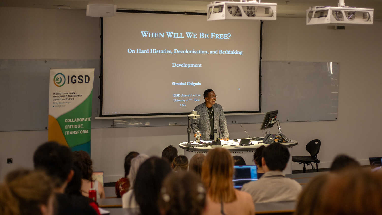 Thumbnail for IGSD Annual Lecture 2025: Simukai Chigudu | GSD 