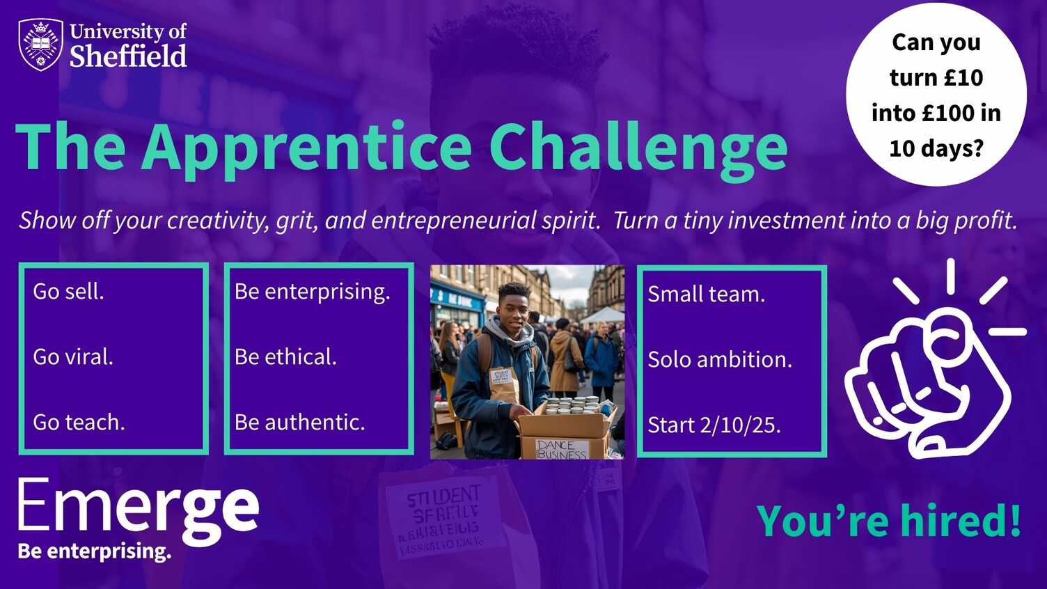 Thumbnail for The Apprentice Challenge | Entrepreneurship 