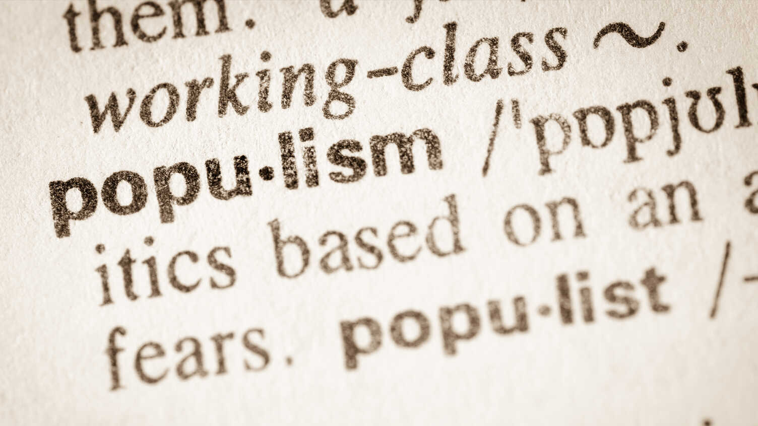 Thumbnail for Populism the new SPERI … Crisis Point podcast is now live | Sociological Studi…