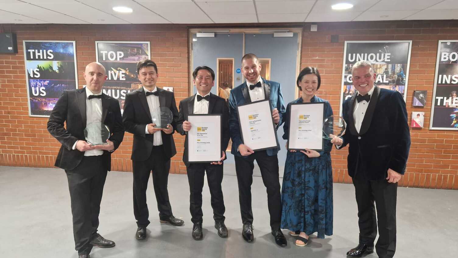 Thumbnail for Triple triumph: Sheffield spinouts shine at 2025 Business Awards | Commercialisa…