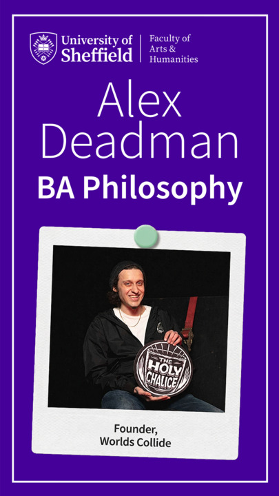 Image of Alex Deadman, BA Philosophy, Founder, Words Collide