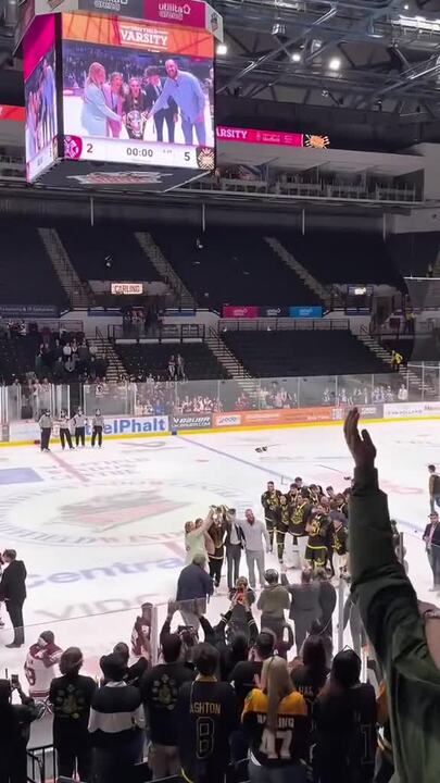 Varsity Ice Hockey Match 