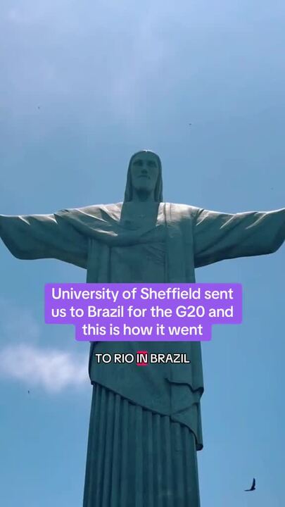 Videos of students at the 2024 G20 Summit
